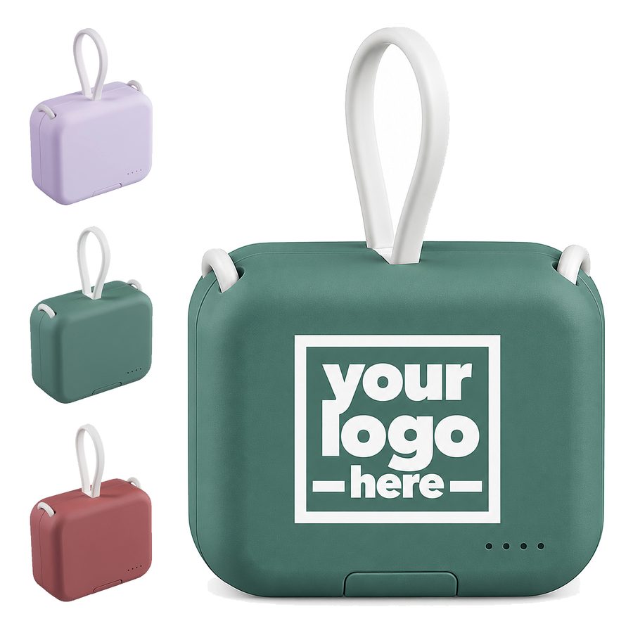 Handbag-Shaped Power Bank With Wrist Loop