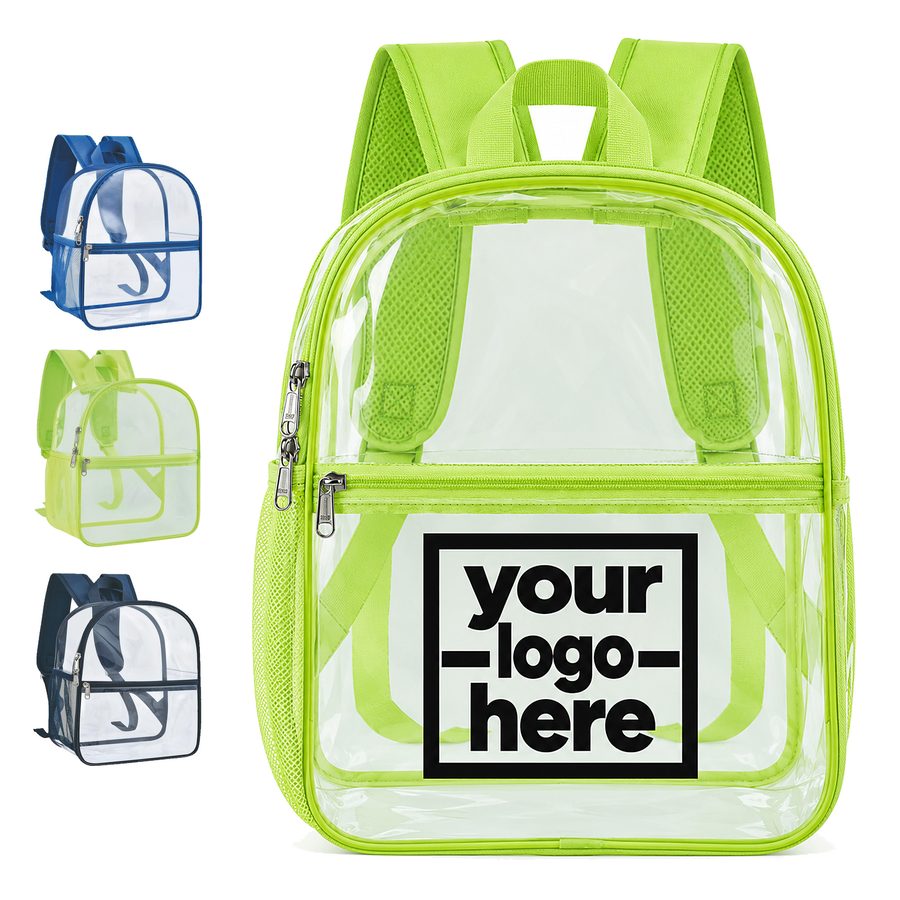 Clear Backpack With Padded Shoulder Straps