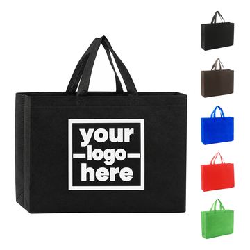 Wide Nonwoven Polypropylene Shopping Tote