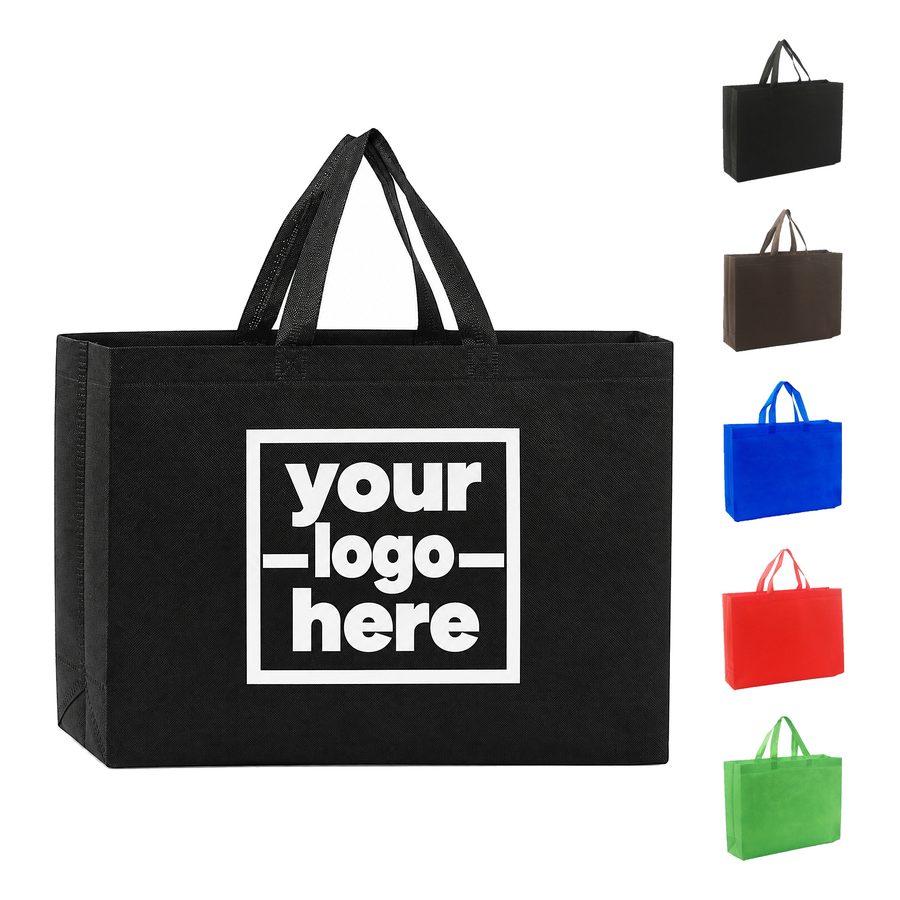Wide Nonwoven Polypropylene Shopping Tote