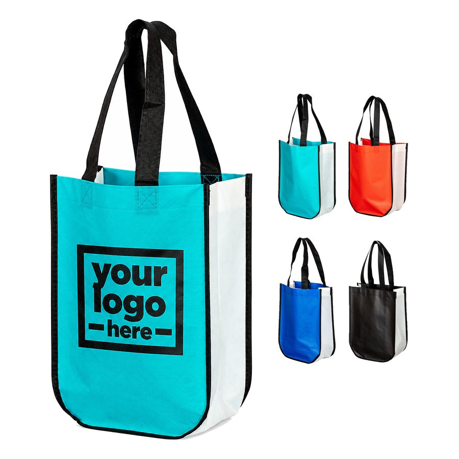 Laminated Tote Bag With Rounded Corners