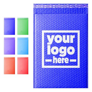 Self-Sealing Bubble-Cushioned Shipping Envelope
