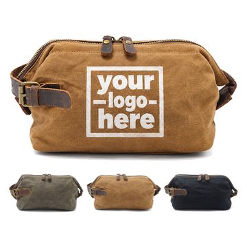 Wide-Opening Toiletry Bag With Organizer Pockets