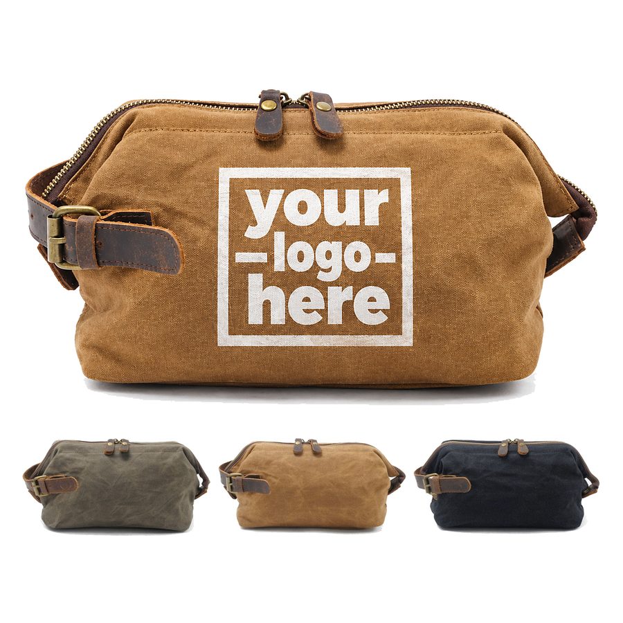 Wide-Opening Toiletry Bag With Organizer Pockets