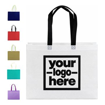 Gusseted Grocery Tote With Reinforced Handles