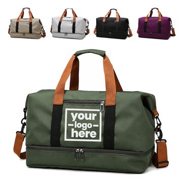 Two-Compartment Sports Duffel Bag