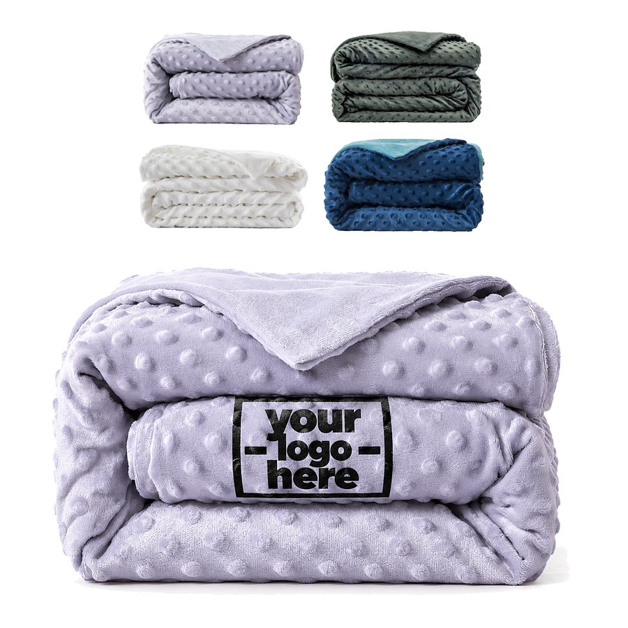 Weighted Blanket With Raised Dots