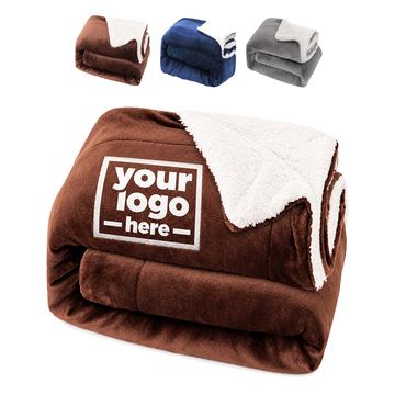 Plush-Faced Sherpa Blanket