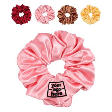 Gathered Satin Scrunchie