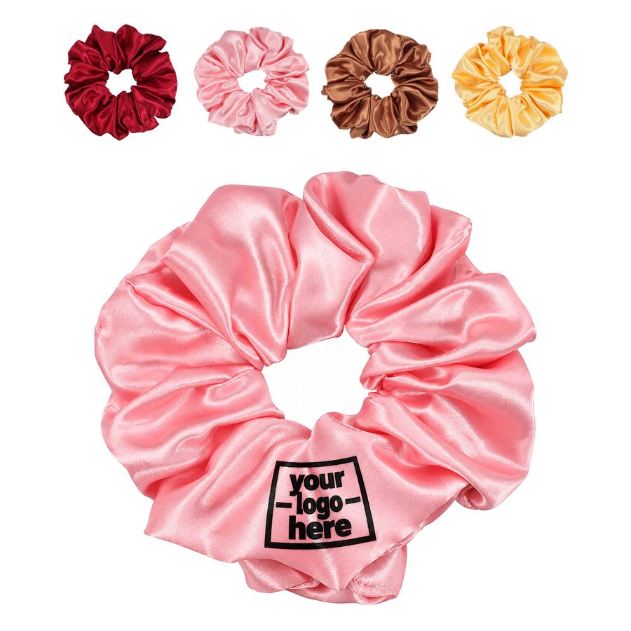 Gathered Satin Scrunchie