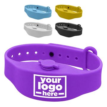 Adjustable Gel-Dispensing Silicone Wristband