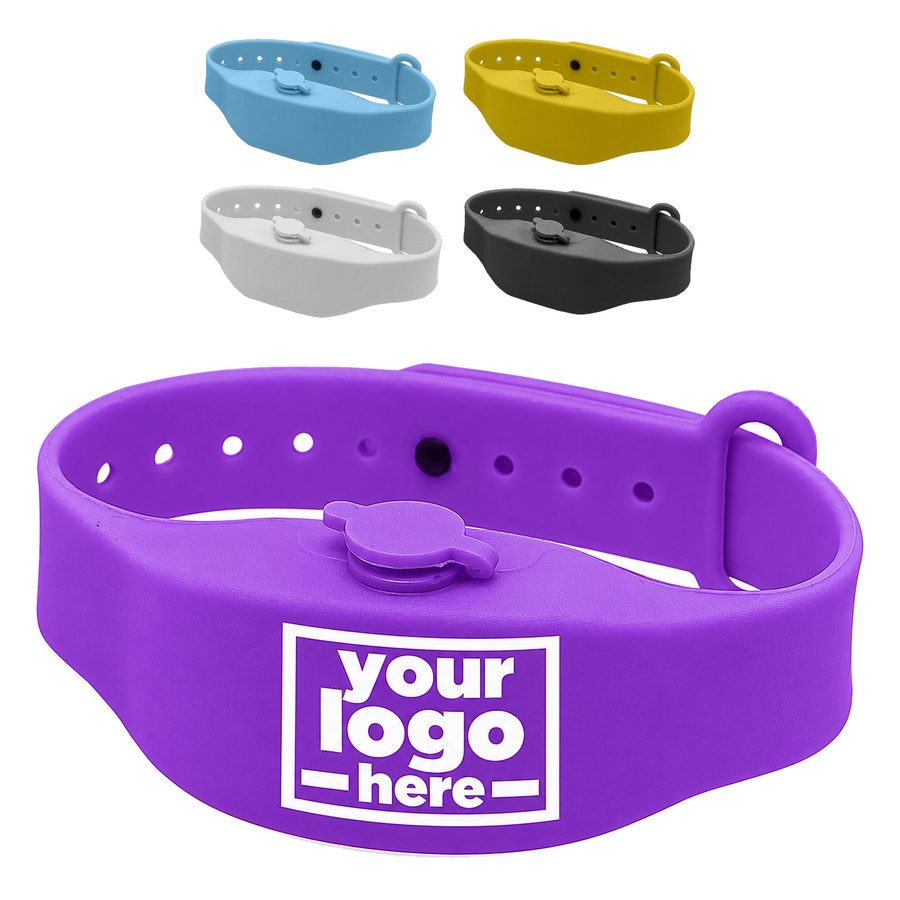 Adjustable Gel-Dispensing Silicone Wristband