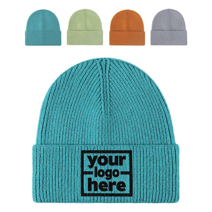 Cuffed Acrylic Winter Beanie
