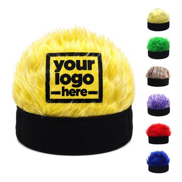 Wide-Band Wig Hat