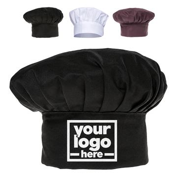 Cotton-Polyester Chef Hat With A Wide Headband