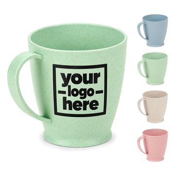 Stackable Mug With Speckled Finish