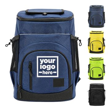 Thirty-Liter Cooler Backpack With Front Storage