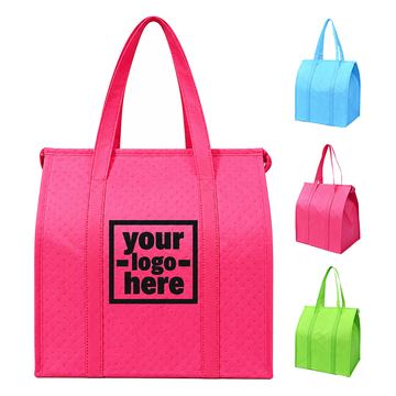 Nonwoven Thermal Tote With Fold-Over Flap