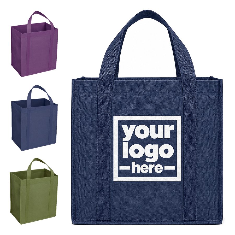 Flat-Bottom Cooler Tote With Reinforced Handles