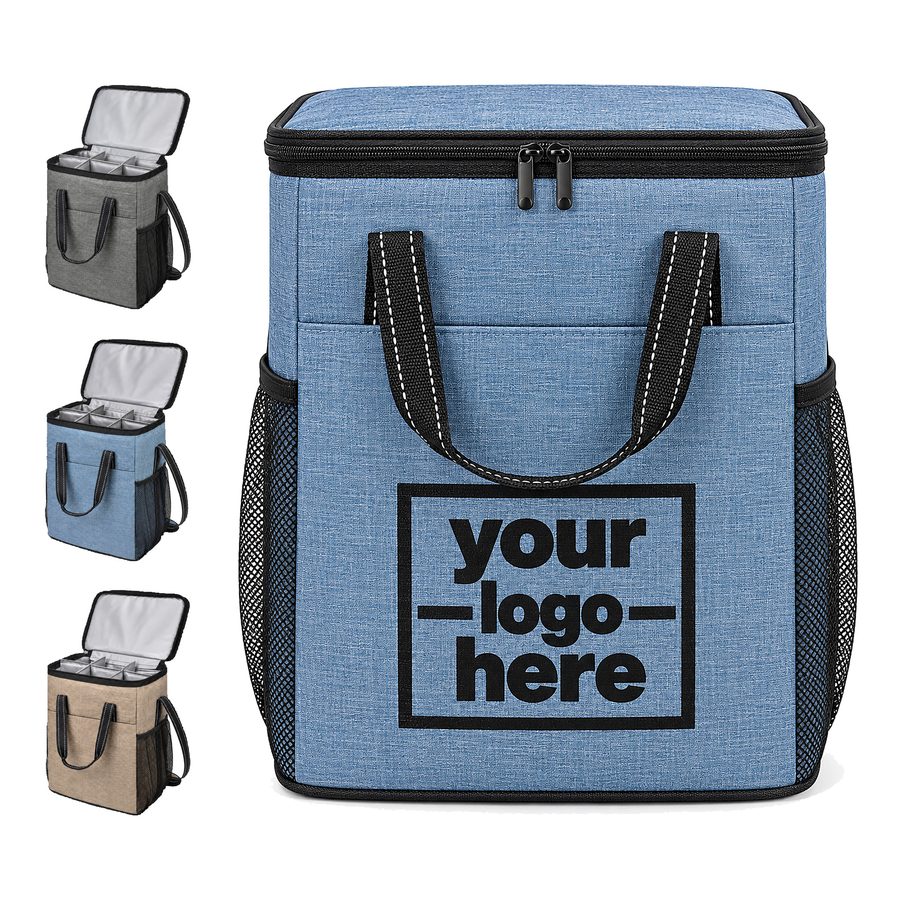 Six-Section Wine Carrier With Padded Divider