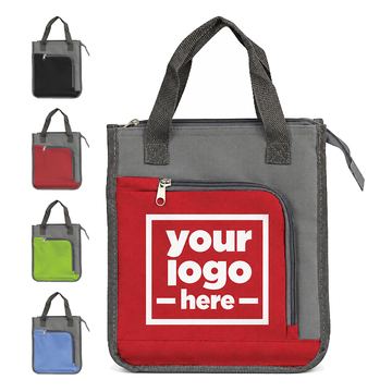 Polyester Lunch Cooler With Rounded Corners
