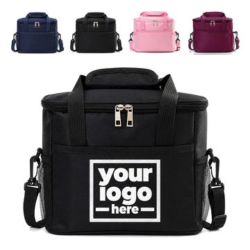 Foil-Lined Rectangular Cooler Bag