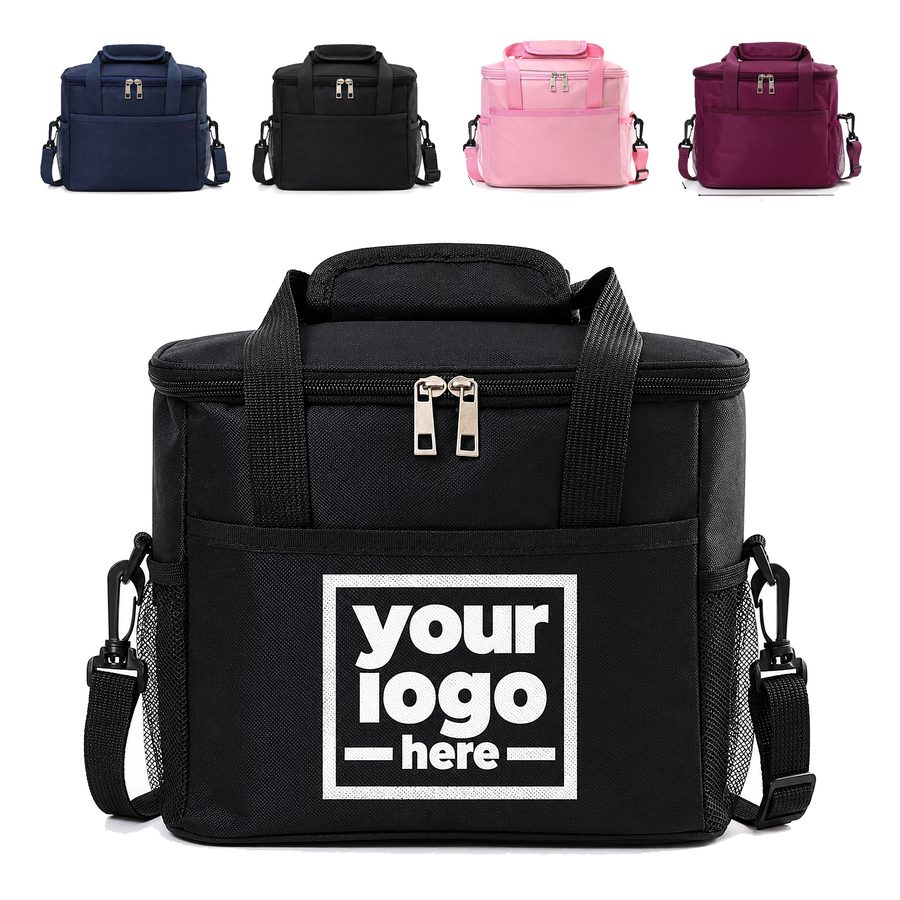 Foil-Lined Rectangular Cooler Bag