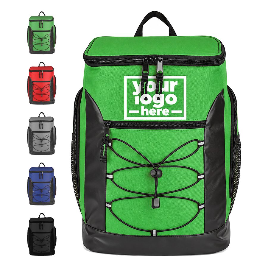 Cooler Backpack With Front Bungee Storage