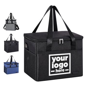Cooler Tote With Long Handles And A Removable Shoulder Strap