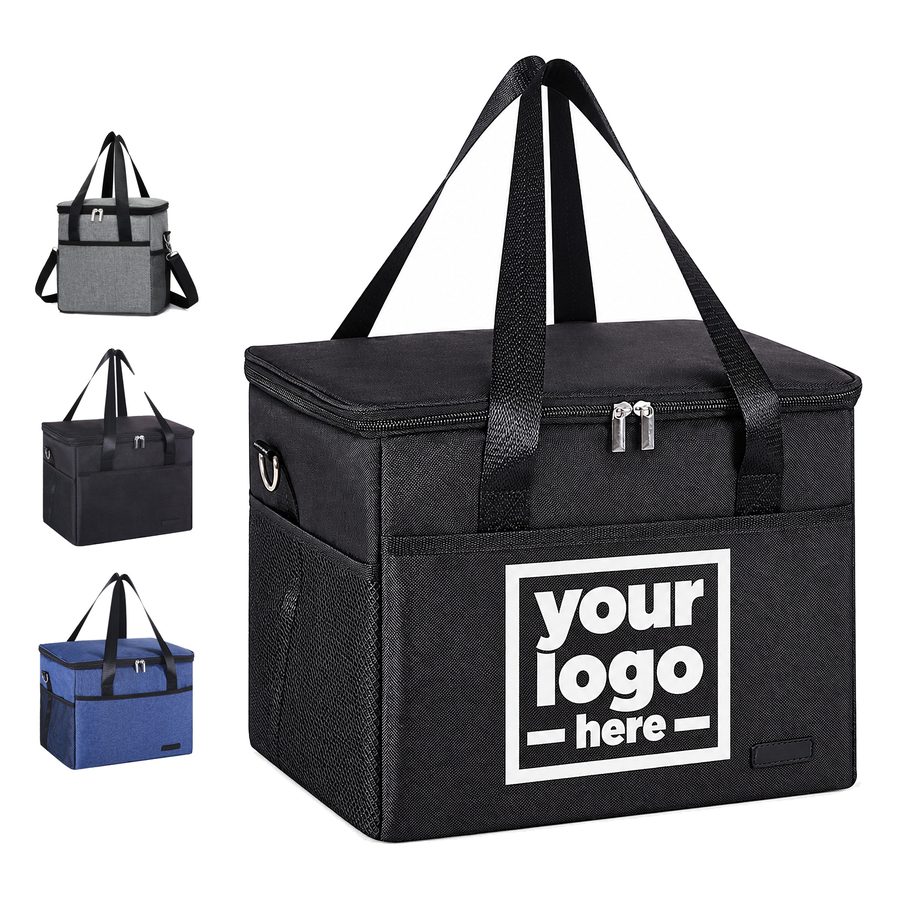 Cooler Tote With Long Handles And A Removable Shoulder Strap