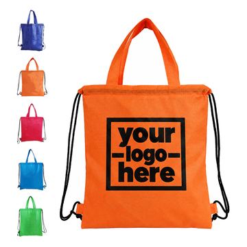 Nonwoven Backpack With Tote Handles