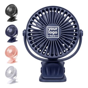 Three-Speed Fan With A Spring Clamp