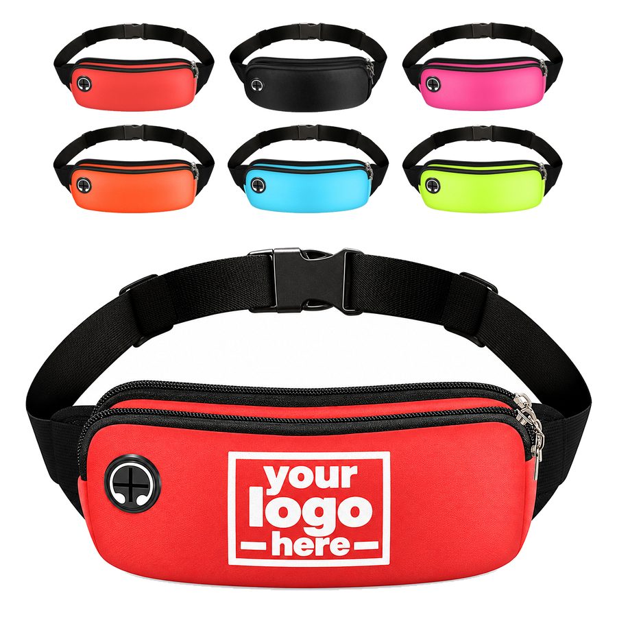 Two-Compartment Running Waist Pack