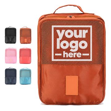 Mesh-Front Shoe Bag