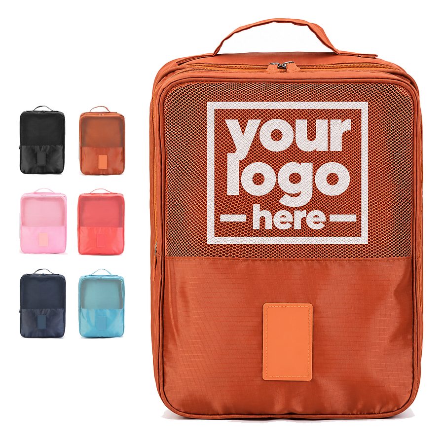 Mesh-Front Shoe Bag