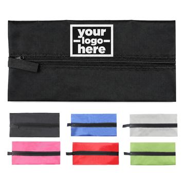 Soft-Sided Shoe Bag With Central Zipper
