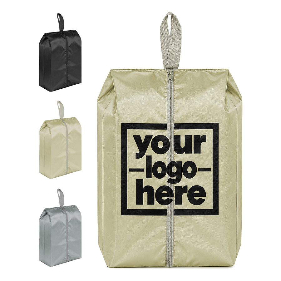 Front-Opening Shoe Bag With A Top Carry Loop