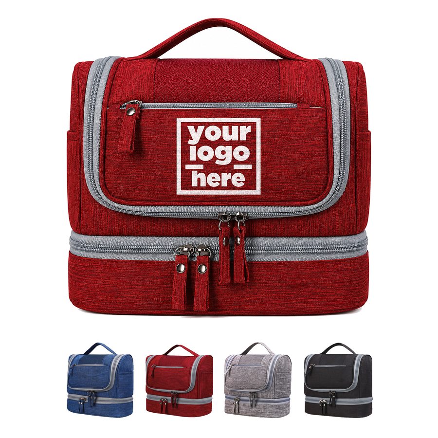 Toiletry Bag With Separate Bottom Compartment