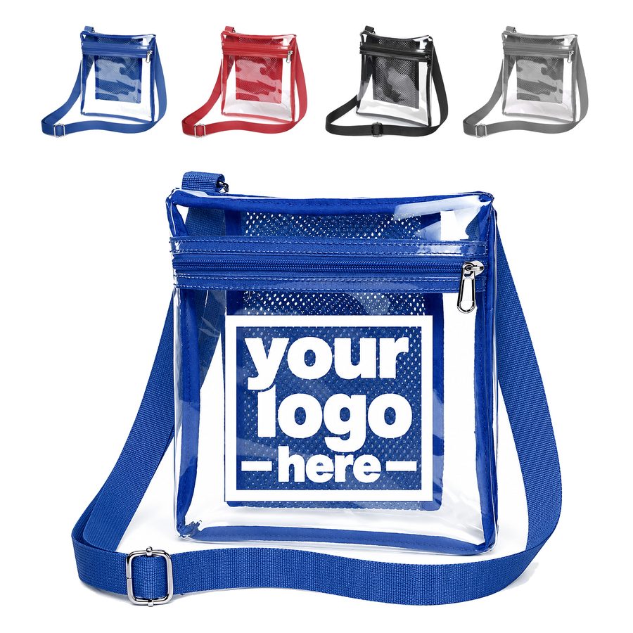 Clear Crossbody Bag With Adjustable Shoulder Strap