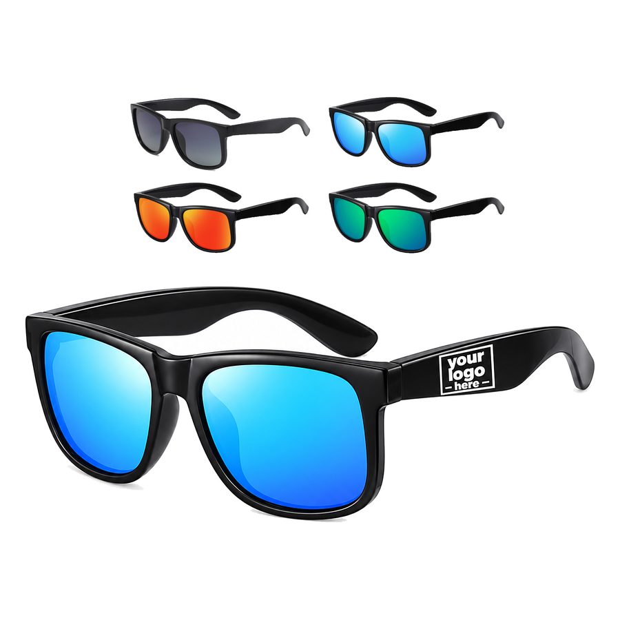 Plastic Sunglasses With Folding Temples