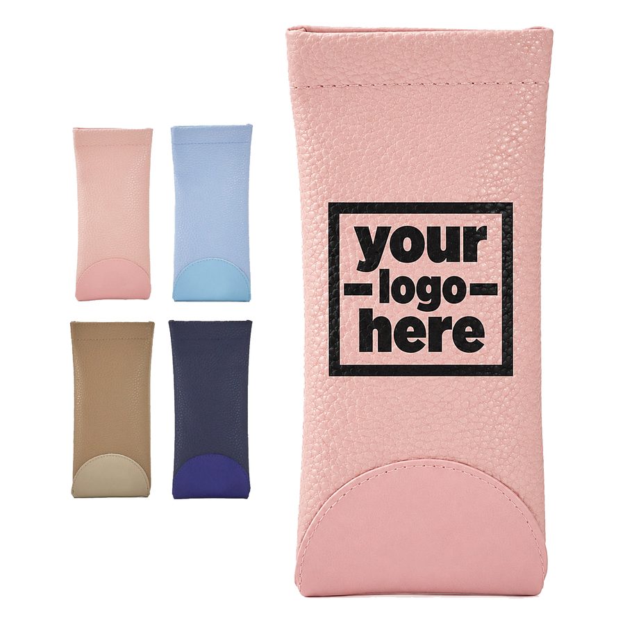 Soft-Lined Glasses Pouch With A Spring Opening