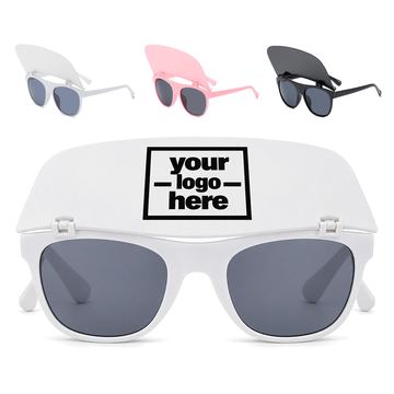 Sunglasses With An Overhead Visor