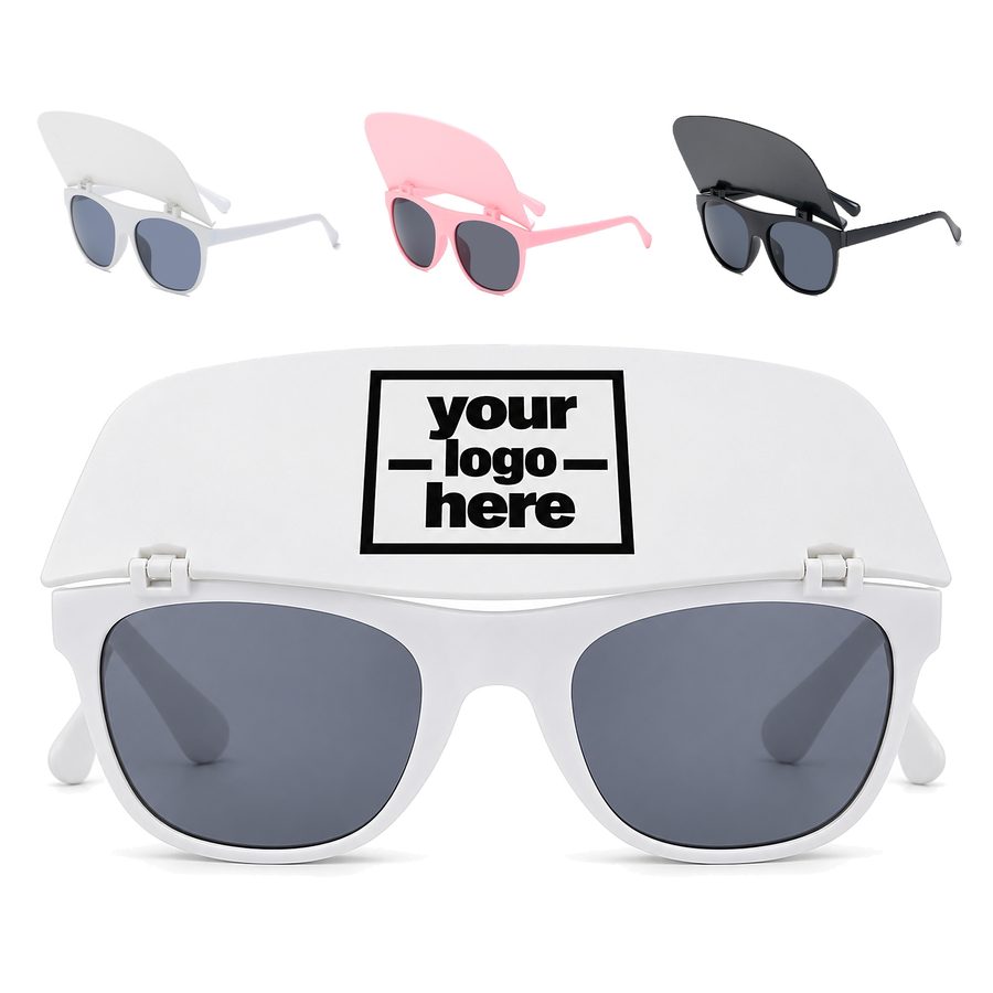 Sunglasses With An Overhead Visor