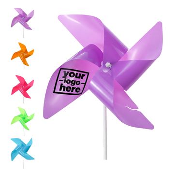 Plastic Pinwheel On A Straight Stick