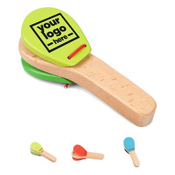 Long-Handled Wooden Castanet