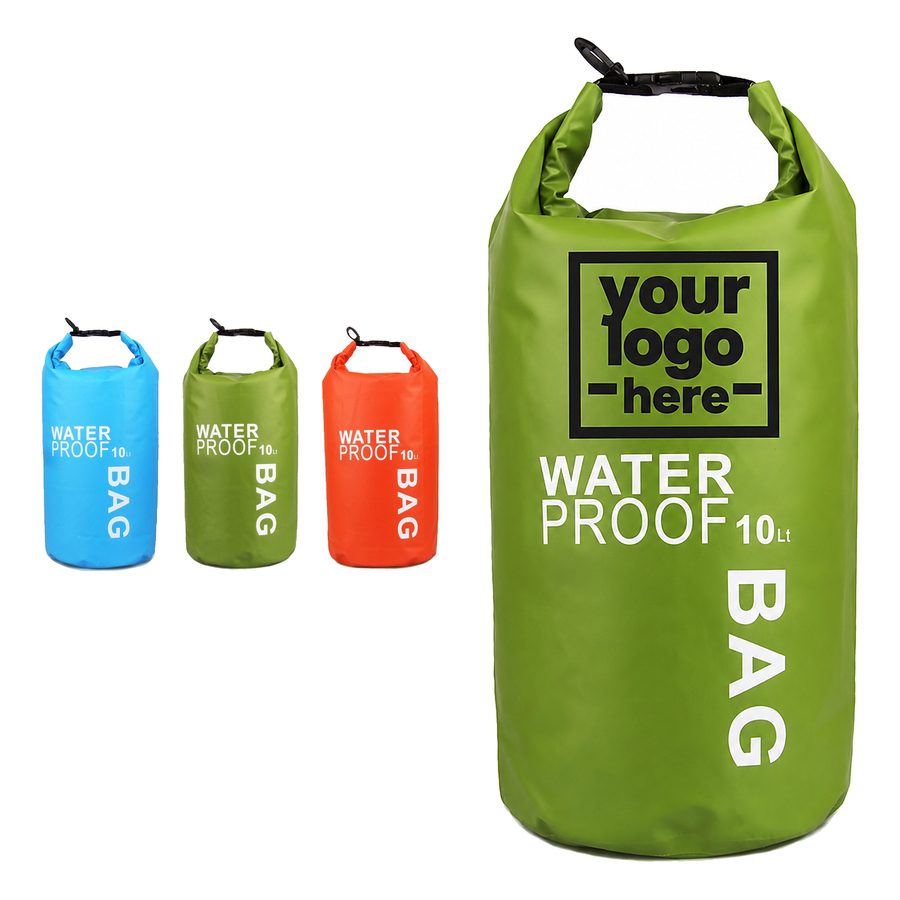 Round-Base Dry Bag With Attachment Ring