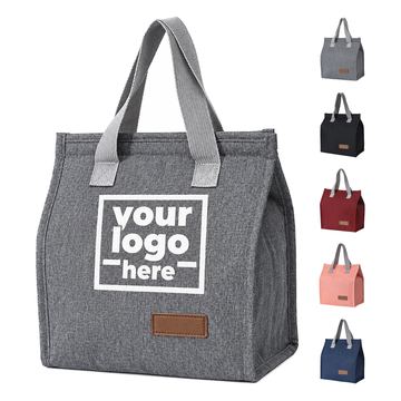 Wrinkle-Resistant Lunch Tote With Webbing Handles