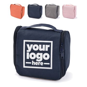 Hanging Toiletry Bag With Interior Organizer Pockets