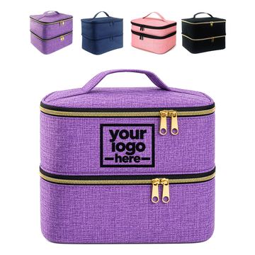 Two-Tier Manicure Storage Bag