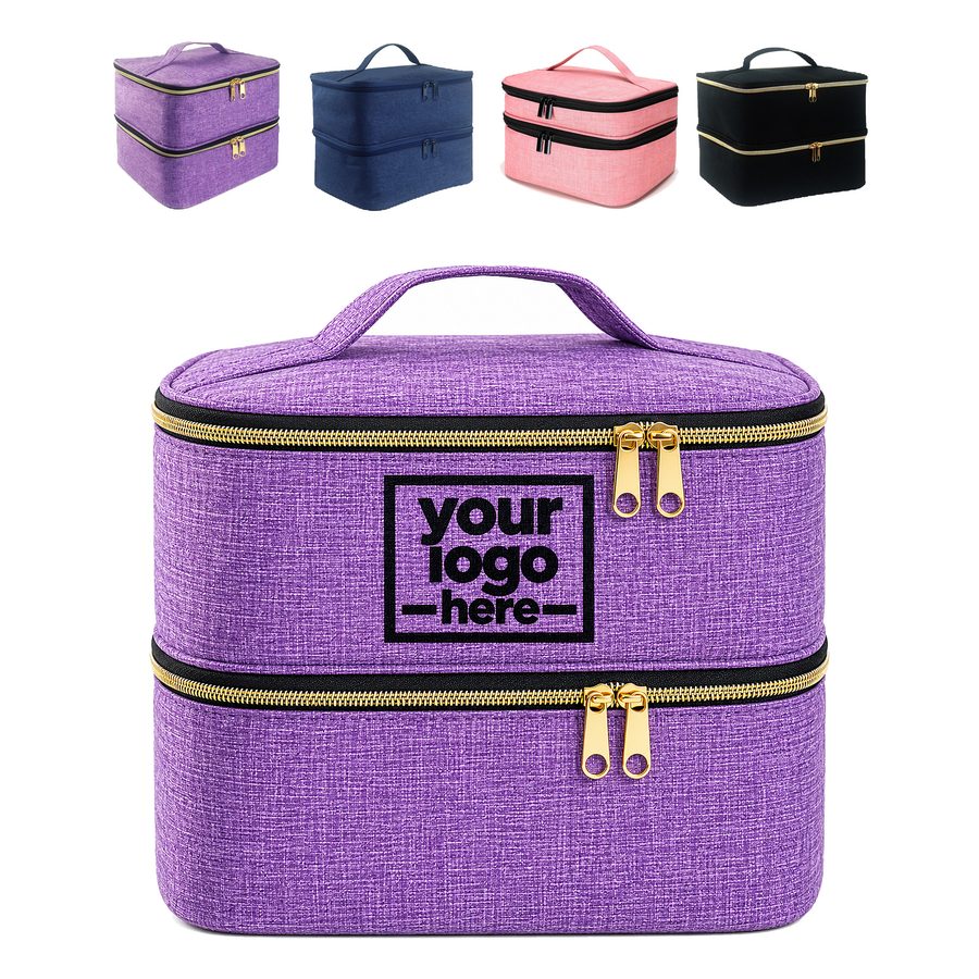 Two-Tier Manicure Storage Bag